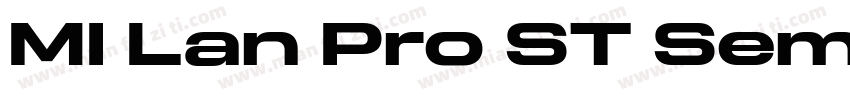 MI Lan Pro ST SemiBold字体转换